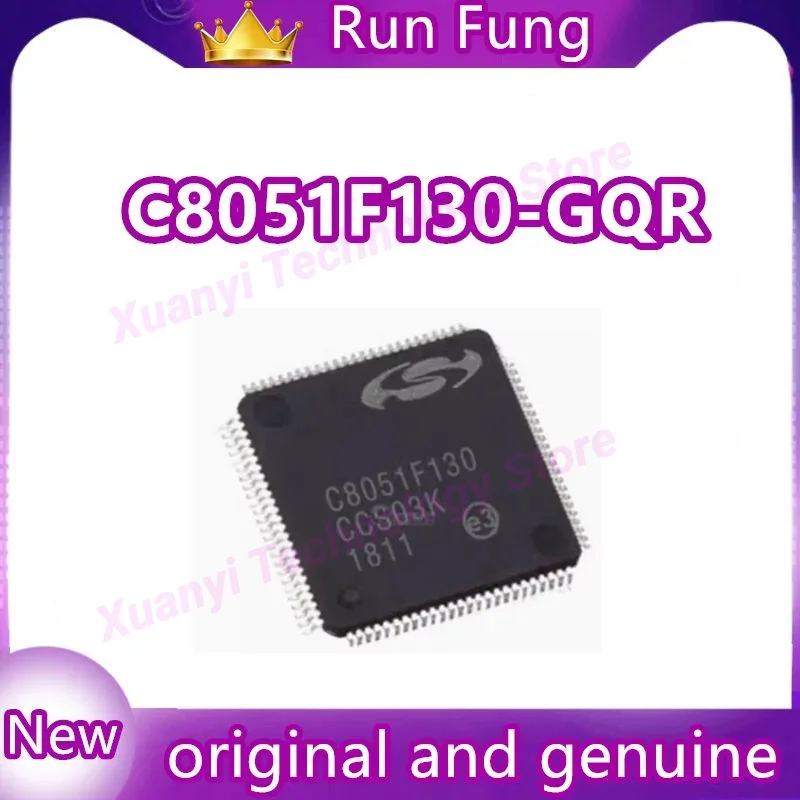 C8051F130-GQR C8051F130 GQR C8051F C8051 TQFP-100 100% новый оригинал