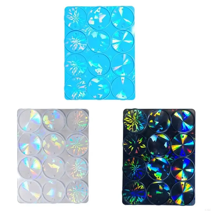 

R3MC Pendant Mould Round Wind Decoration Mold Silicone Mold for Crafts