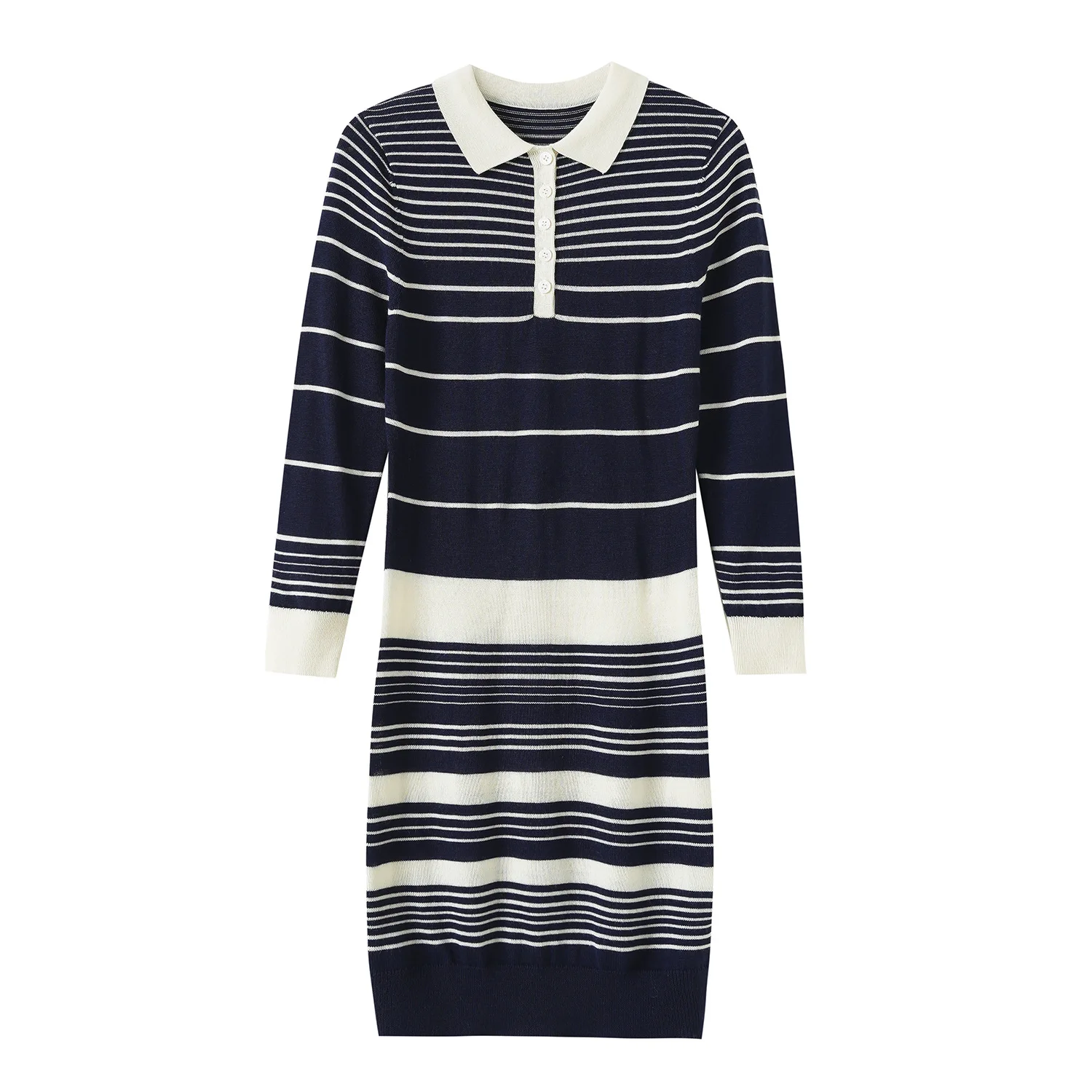 s-home-automne-hiver-raye-ne-tricote-dr-slim-fit-jupe-moulante-faionable-contraste-couleur-design-sens-a-pois