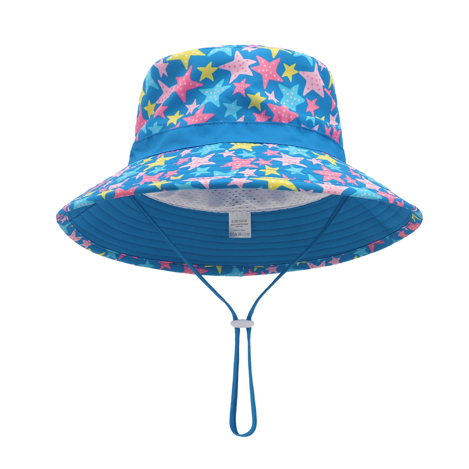 Adjustable Kids Fishing Cap Summer Sun Protection Hat Unisex Outdoor Breathable Mesh Various Colors for Children