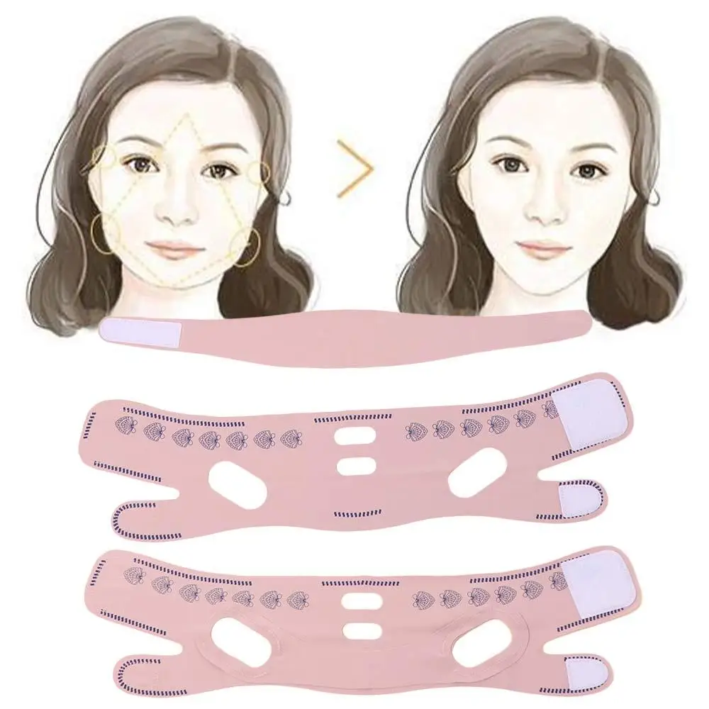 المضادة للتجاعيد الخامس خط الوجه المشكل الأنفية أضعاف رفع الوجه قناع التخسيس الوجه الجمال أداة تنفس الوجه رفع حزام #1