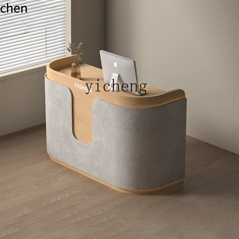 HXL small paint clothing store beauty salon front desk men's and women's clothing store cashier bar