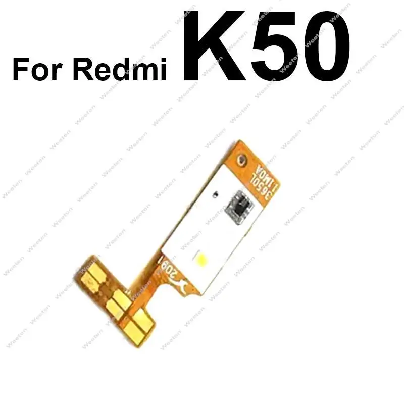 Light Proximity Sensor Flex Cable For Xiaomi Redmi K20 K30 K40 Pro K30 K30S 4G 5G Rear Flashlight Micphone Flex Cable 