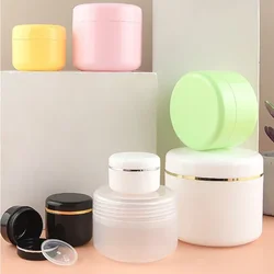 10Pcs 10g Plastic Containers With Liners Travel Jars Bottle Pot Boxes For Face Cream Makeup Hair Care Cosmetics