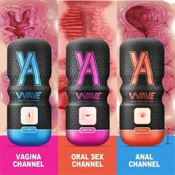 Artificial Realistic Sexy Vagina Anal Adult  Goods Rubber Real Pussy Male Masturbator Vaginal Sex Toys For Men Masturbation