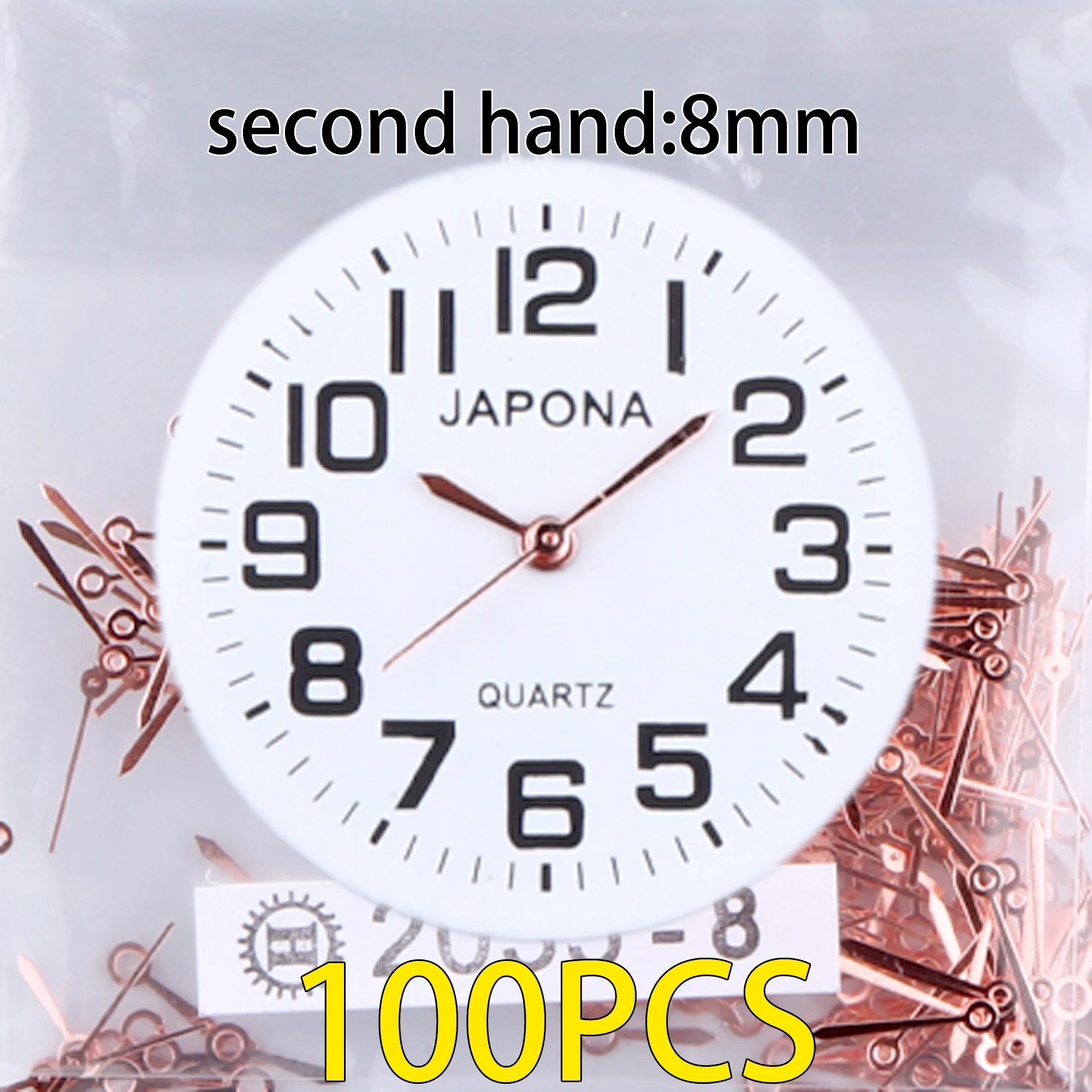 100pcs watch hands rose gold Watch hand Watch pointer 2035 watch hand, applicable PC21 hand sl68 hand gl68 hand sl39 hand
