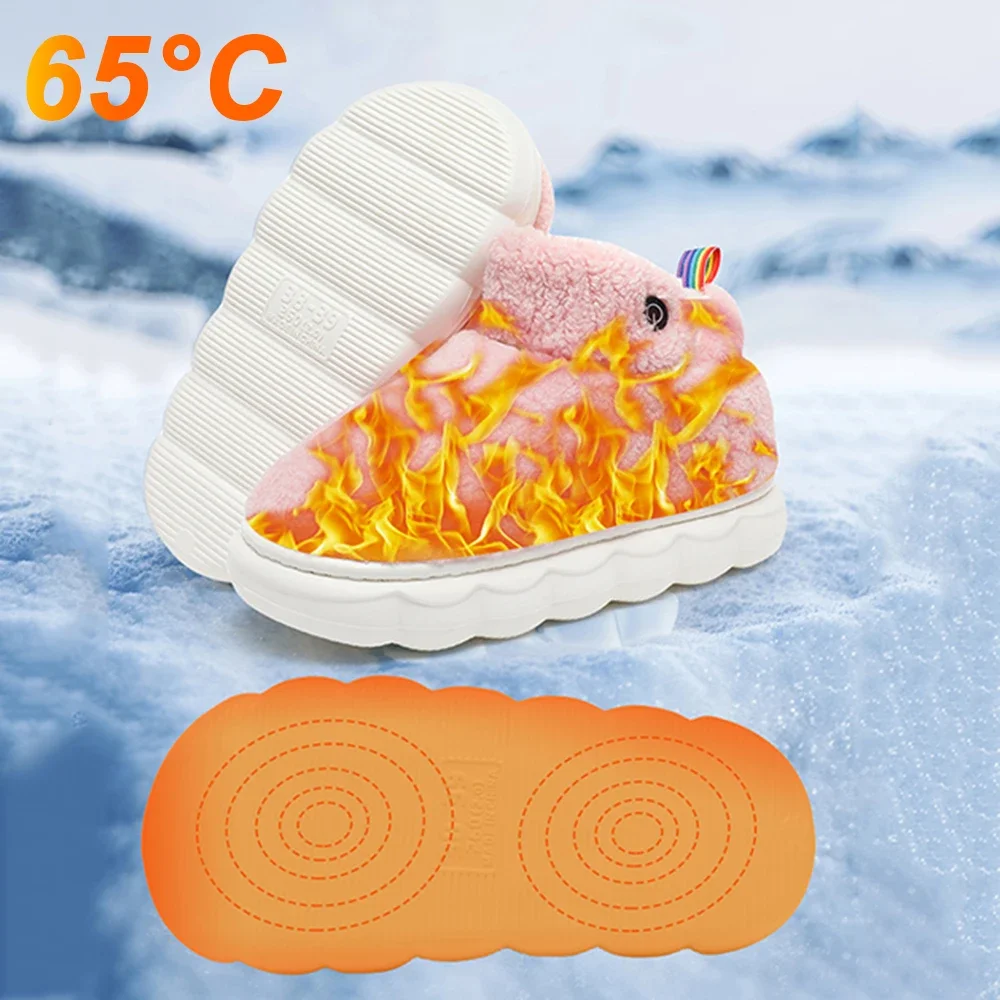 Electric Heated Shoes 4000mAh Battery Thermal Shoes Men's Women's Heating Shoes Electric Shoes Washable Warm Pad Heating Insoles