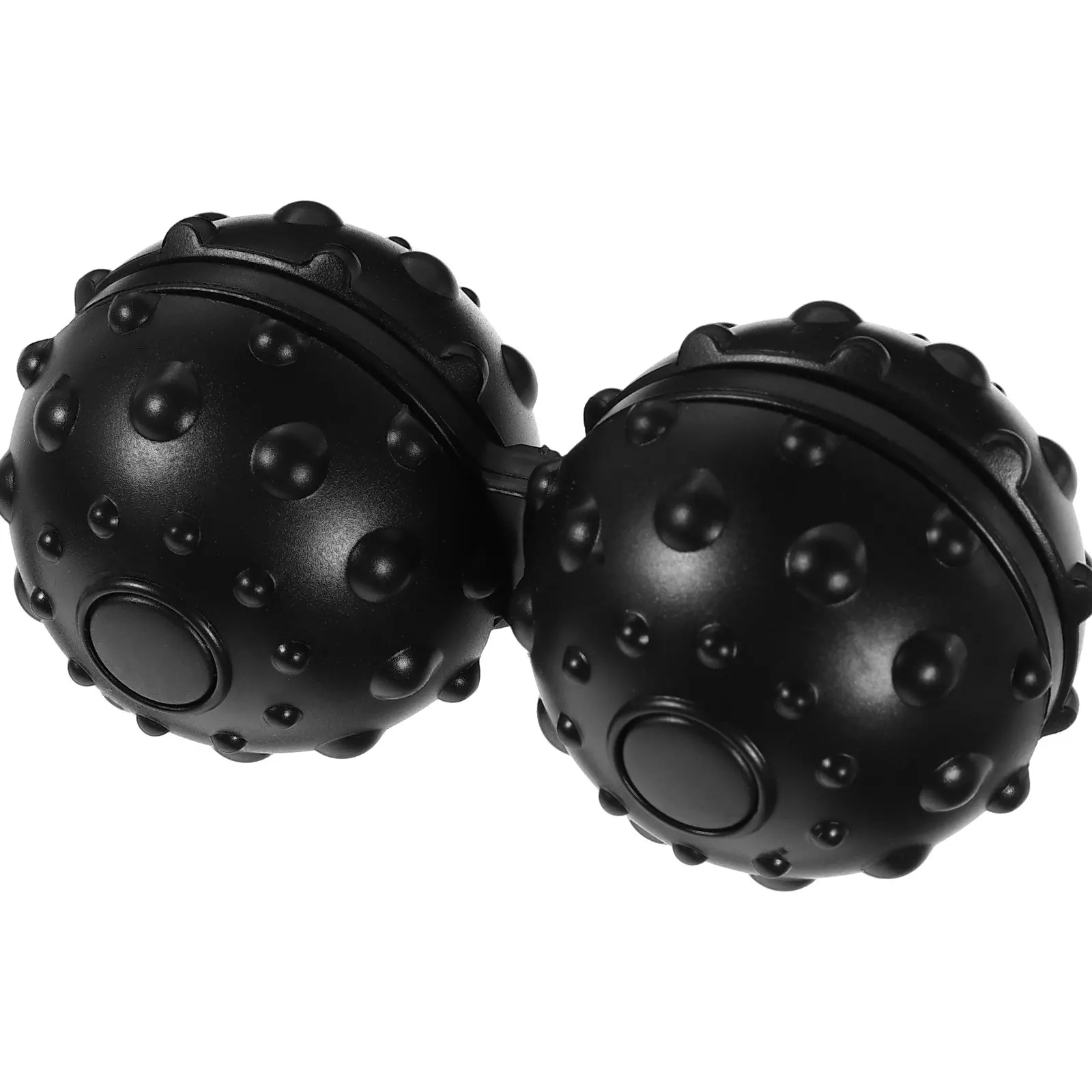 

Высококачественный силиконовый массажный мяч-роллер в форме арахиса, черный, для расслабляющей терапии, снятия боли и напряжения в теле