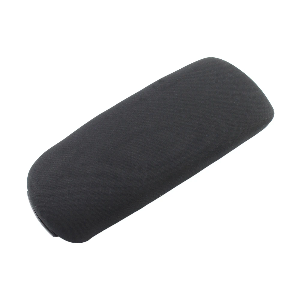 8E0864245E Black Cloth Center Console Armrest Cover Lid  Replacement for Audi A4 B6 B7 2001-2008 4-door