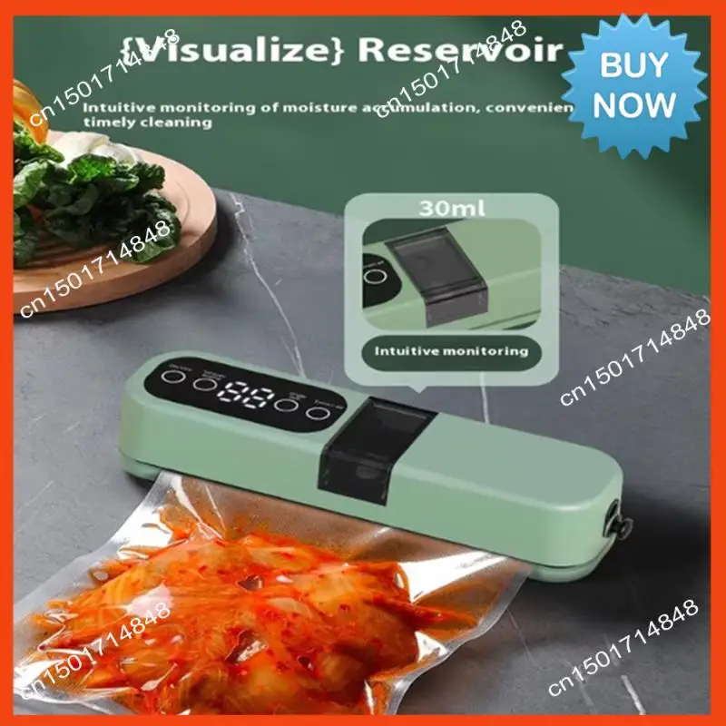 BISM USB充電式真空シーラー自動食品シーラーとスナックシーリングシステム、5つのシーラーバッグ付き、スナック保存に最適