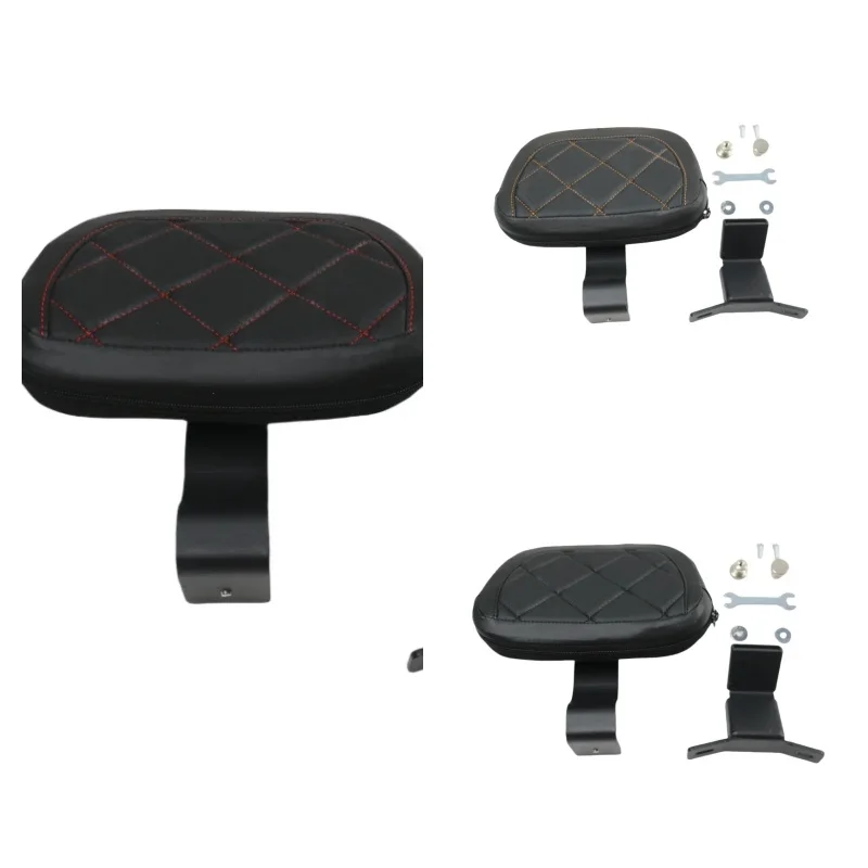 

Black Motorcycle Front Driver Rider Backrest Pad Fit for Harley Touring CVO Road Electra Glide 2009-2022 Cruiser