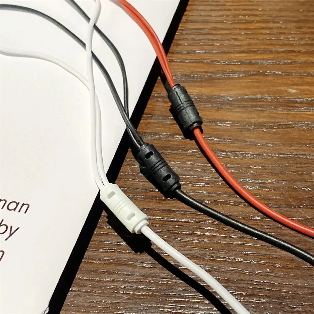 for Phone 3.5mm Music 3 Meters Monitor Headphone White Black Red Stereo Earbuds Wired Earphone Wires Headphone In-Ear Earphone