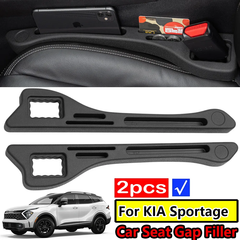 1/2 do KIA Sportage SL QL NQ5 GT-Line 2010 - 2024 wypełniacz przestrzeń obok siedzenia samochodowego wewnętrzny Organizer do przechowywania boczny