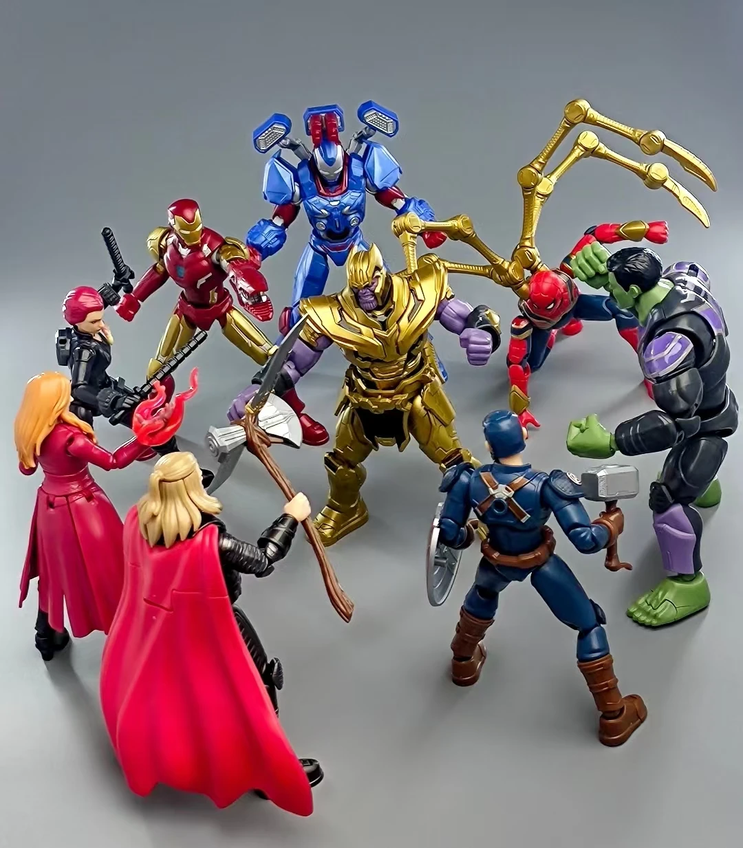 New Arrival Blokees Marvel Heroes Champion Class LITE Series 2 Avengers Endgame Assembleable Movable Building Block Figure