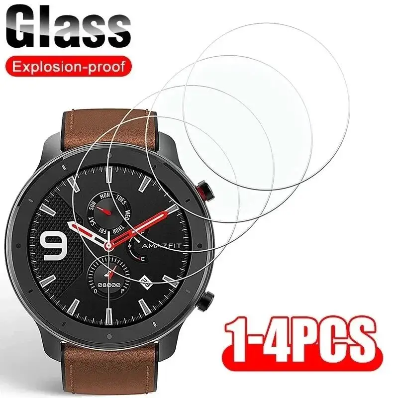 Gehärtete Glasfolien für AMAZFIT GTR 47MM 42MM Anti-Kratz-Displayschutzfolien für Amazfit GTR 42mm 47mm Smartwatch-Zubehör