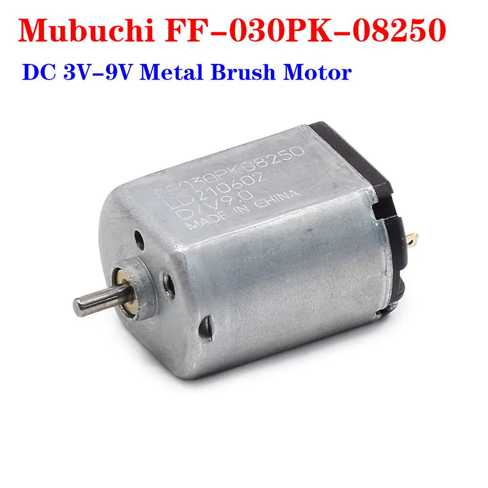 Micro 12mm*15mm MABUCHI FF-030PK-08250 D/V9.0 Mute Motor 3V-9V High Speed Electric Motor Car AV Electric Door Lock