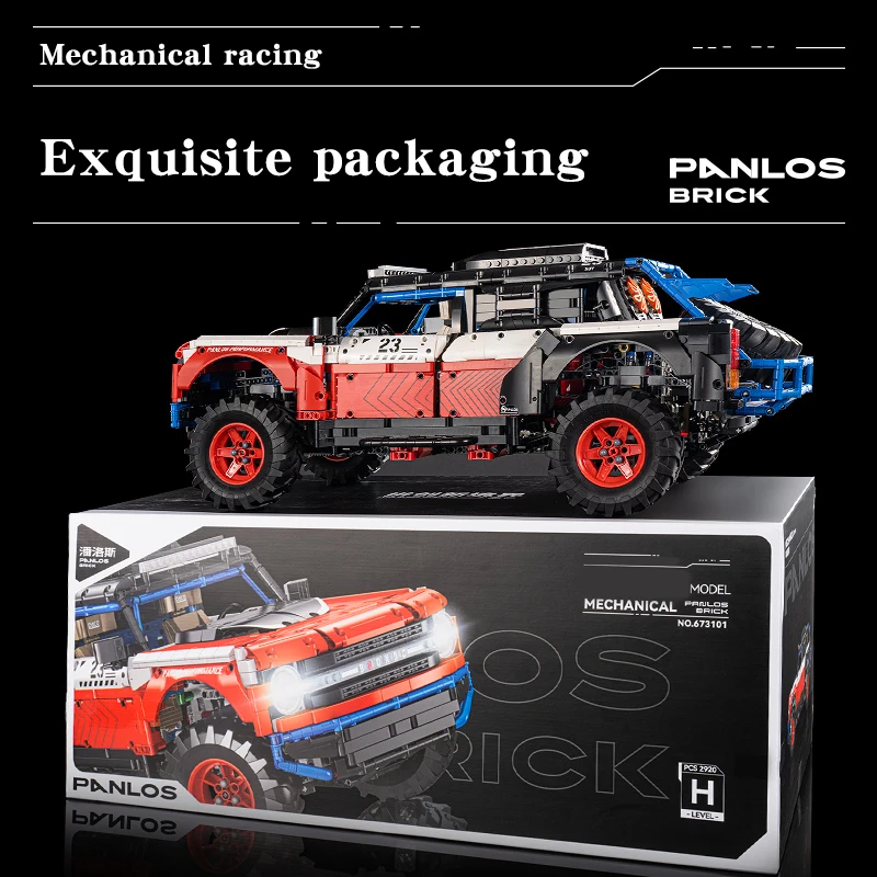 2920PCS Technical 1:8 Ford Bronco Off Road Car Building Blocks MOC Construction Bricks Vehicle Toys Gift For Adult Kids With Box