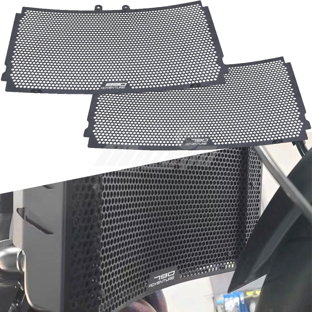 

For 790Adventure 790 ADVENTURE R/S 2018 2019 2020 2021 2022 2023 Motorcycle CNC Aluminum Radiator Grille Guard Cover Protector