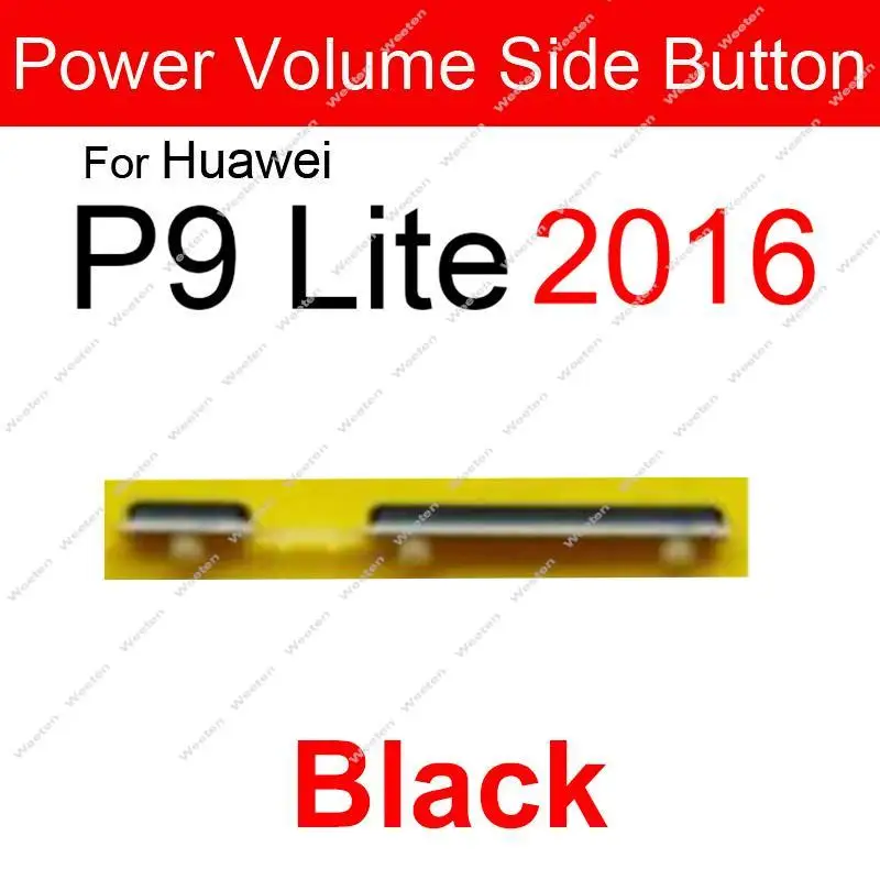 Power Volume Buttons For Huawei P9 Lite 2016 P9 Lite 2017 Side On Off Power Volume Keys Replacement