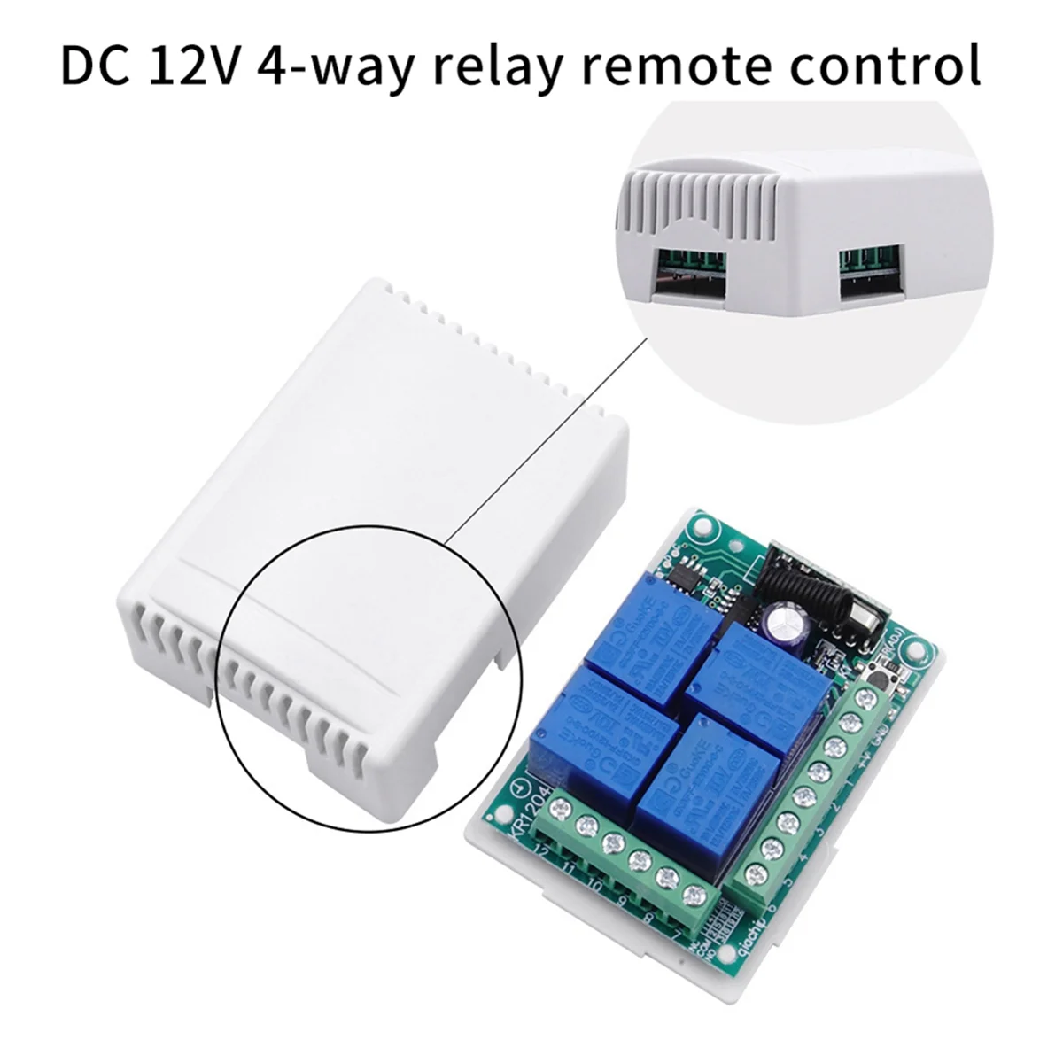 ATS-Беспроводной пульт дистанционного управления с 4-канальным гаражным пультом дистанционного управления 433 МГц