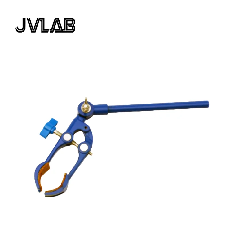 

Laboratory Four Claw Variable direction 180° Multi purpose Clamp Condenser Tube Clamp Flask Clamp Electroplate Coating
