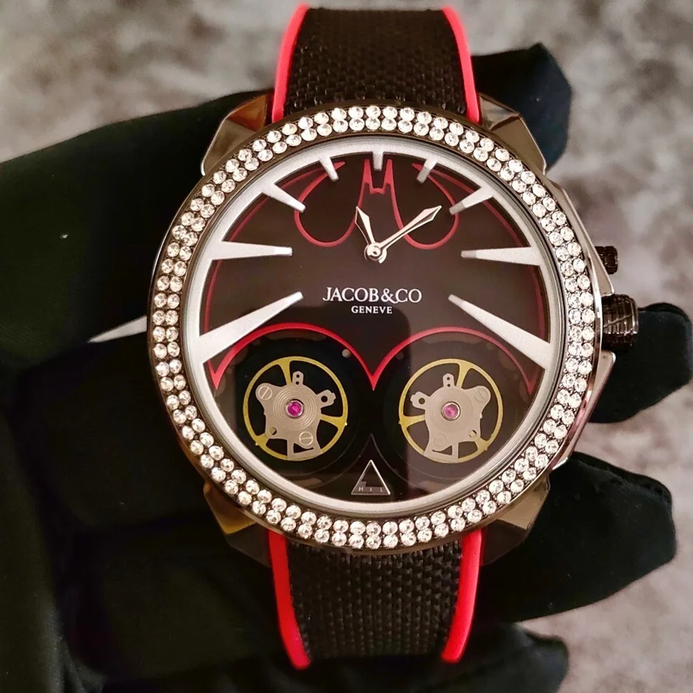 New 2026 Hot Sale Jacob & Co Geneve Original Brand Watches For Mens Luxury Full Diamond Quartz Wristatch High Quality AAA Clocks