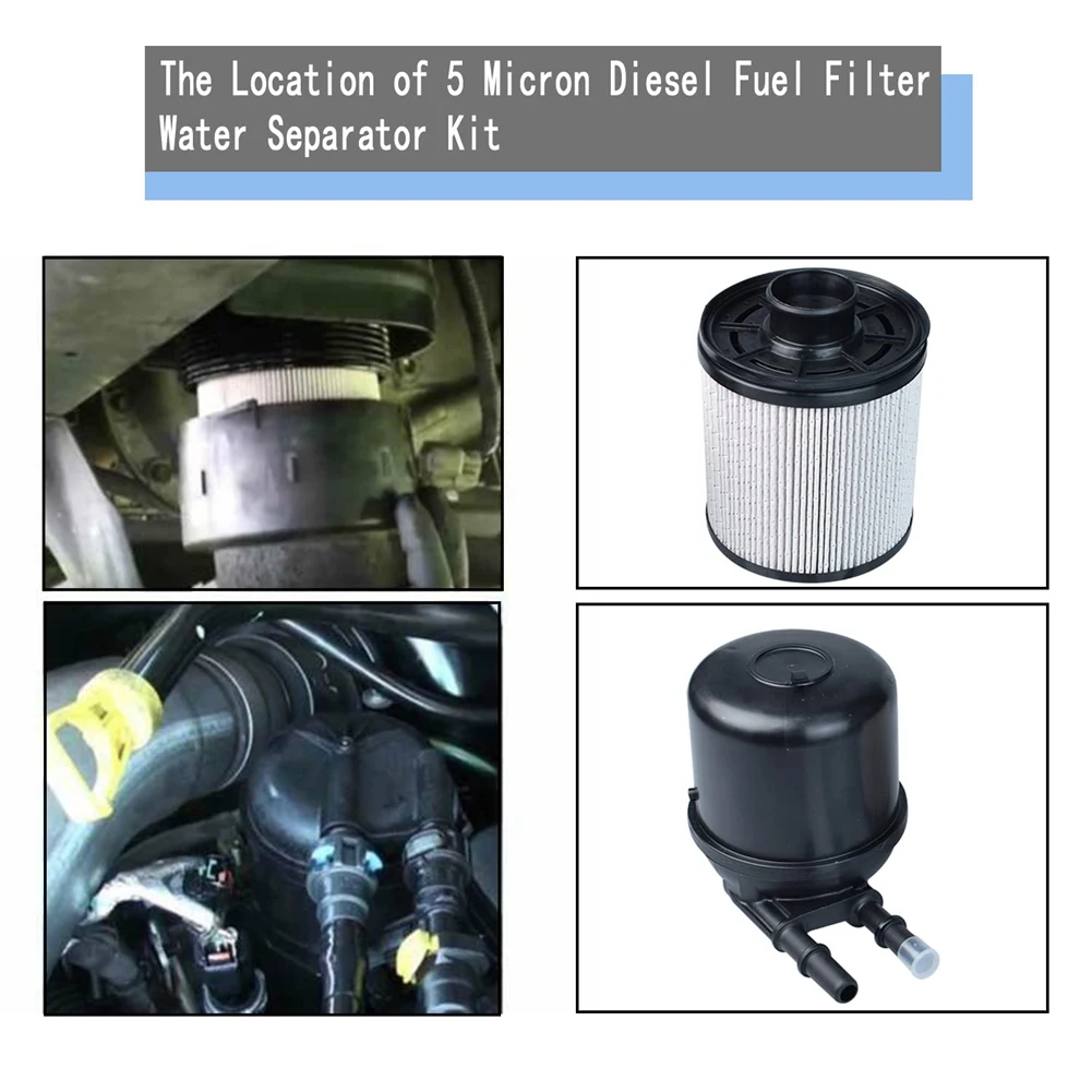 

Fit For Ford F250 F350 F450 F550 2011-2016 Accessories Fuel Filter 6.7L Diesel FD4615