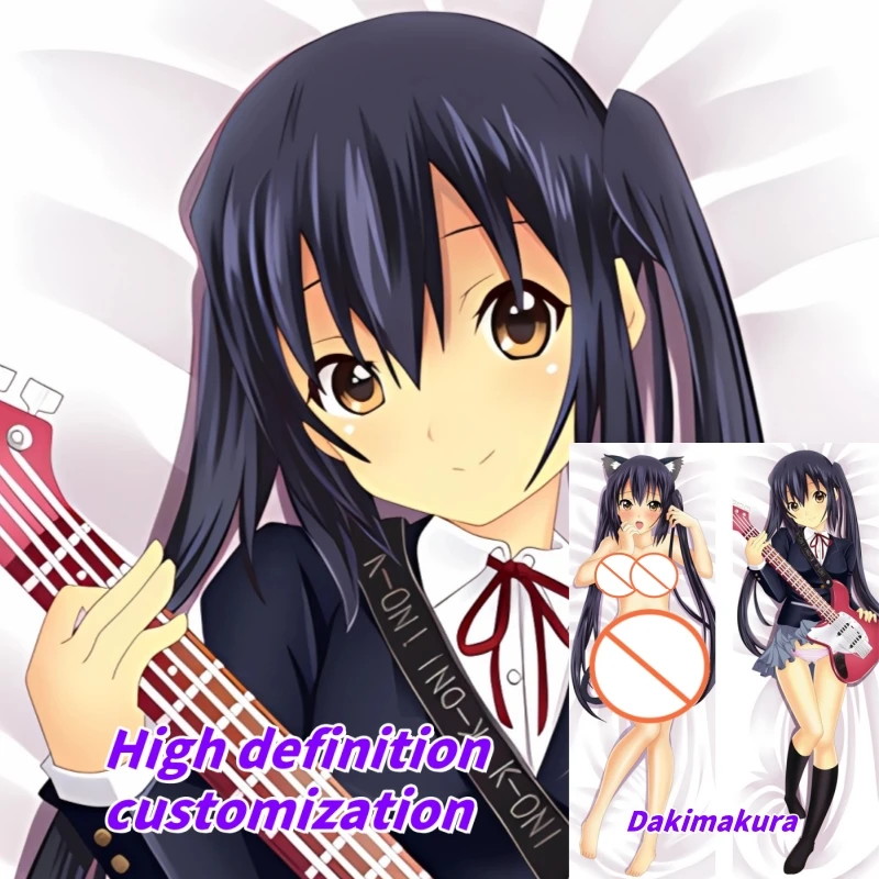 

Dakimakura Anime Pillow Case Nakano Azusa Double-sided Print Of Life-size Body Pillowcase Gifts