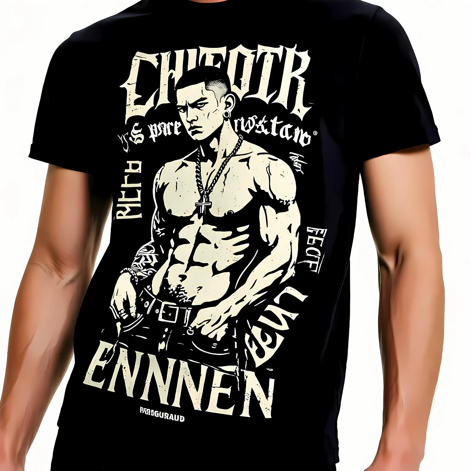 

Summer Men's and Women's Fashion Loose Short-sleeved T-shirt Pure Cotton Comfortable Black Fitness Men's American T-shirt 566