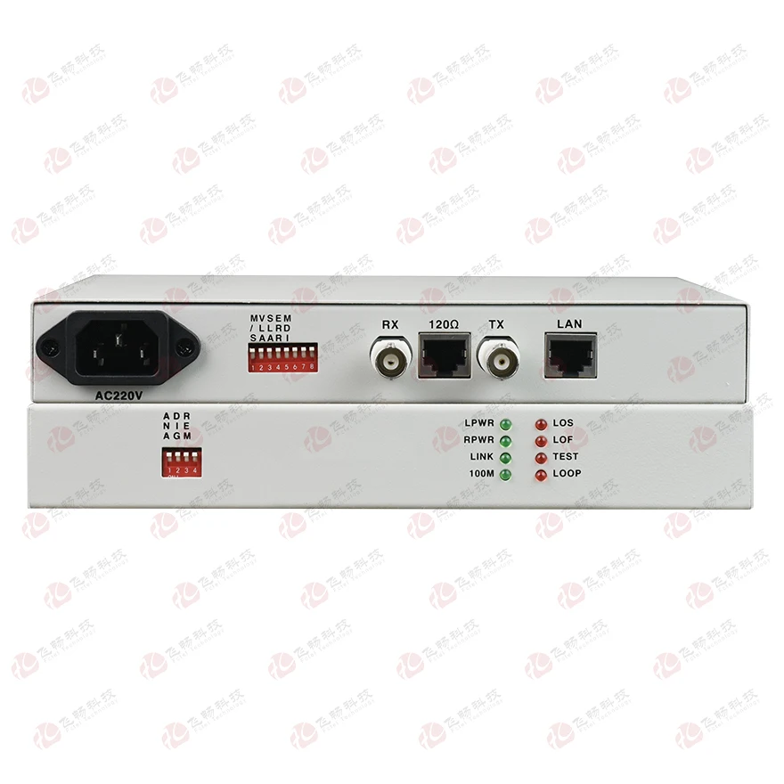 High Quality Fiber Optical Converter 1 Channel IEEE C37.94 to E1 Converter
