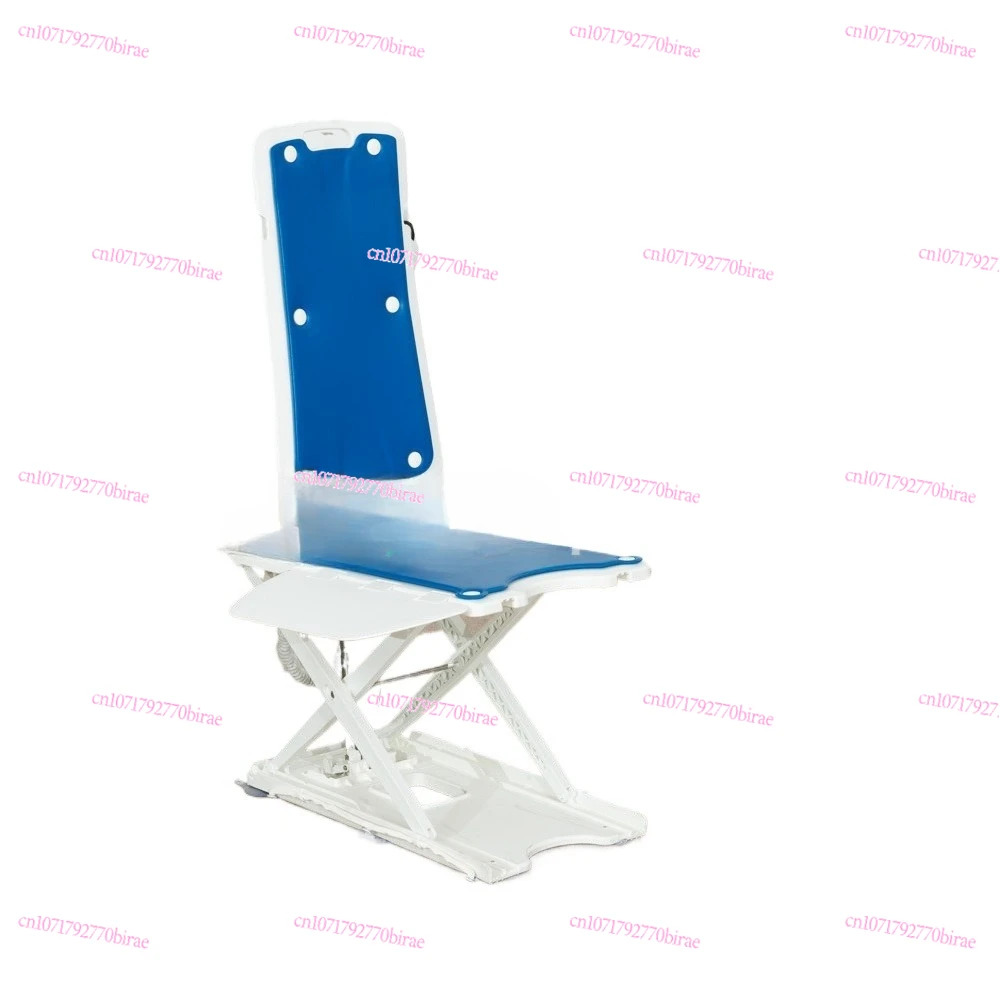 Household Elderly Bath Chair, Electric Liftable Stool, Waterproof and Non-slip  for Disabled and Paralyzed Patients