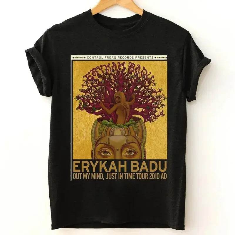 Erykah Badu Out My Mind Just In Time Vtg T Shirt All Size S To 5Xl