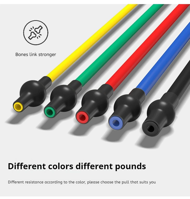 Resistance Exercise Bands With Handles For Strength Training_voghion.com