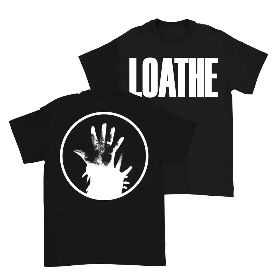 Vtg Loathe Band 2 Sideds Shirt Heavy Cotton All Size Black Unisex Shirt