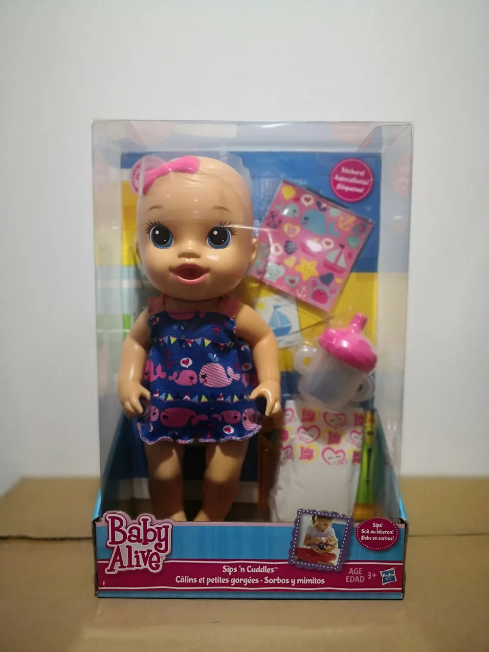 Hasbro Baby Alive Smart Interactive Dolls Lovely Reborn Feeding Talking Nursing Girls Play House Toys Girls Birthday Gifts