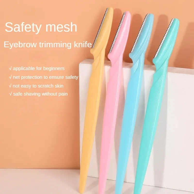 New 3pcs Eyebrow Trimmer Blade Shaver Portable Face Razor Eye Brow Epilation Hair Removal Cutters Safety Razor Woman Makeup