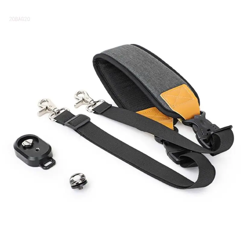 Ergonomic Shoulder Strap for Gimbal Stabilizers, Enhanced Comfort with Aluminum Alloy Base