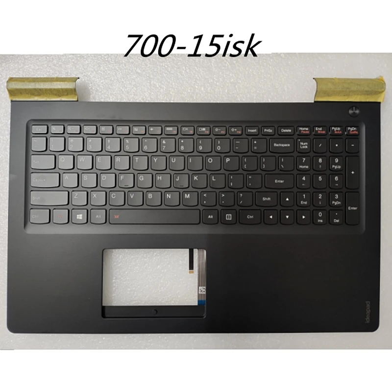 

Laptop Palmrest Upper Cover Keyboard Housing Topcase Top Cover For Lenovo 700-15isk Ideapad 700-15