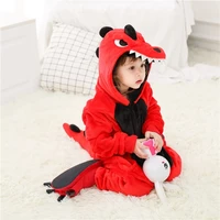 Dinosaur  Anime Cosplay Costumes Boys Girls Jumpsuit Adults Hooded Pajamas Kids Kigurumi Unicorn Cartoon Onesies For Christmas - Image 3