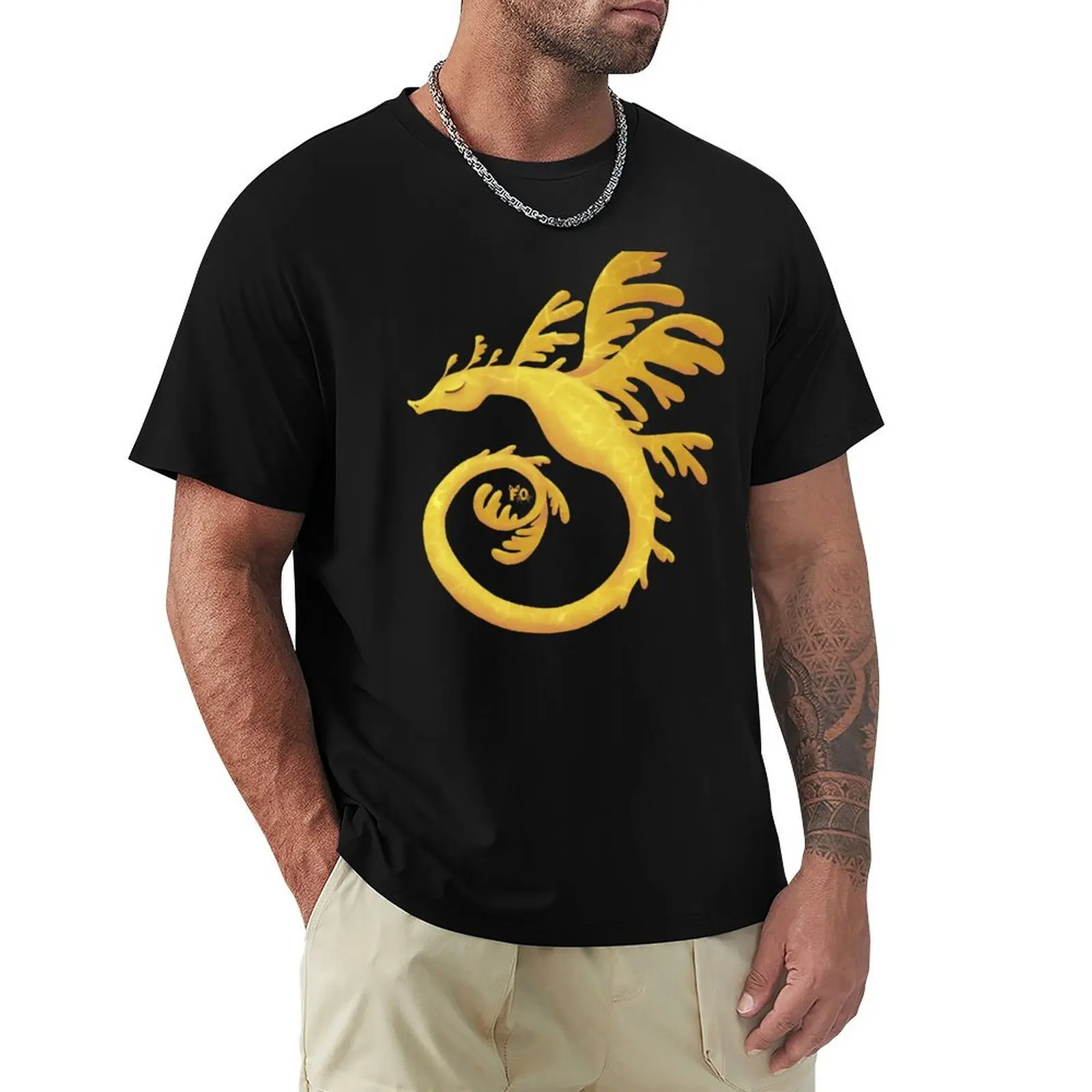 

seaDRAGON T-Shirt Trendy Pattern T-Shirt for Men