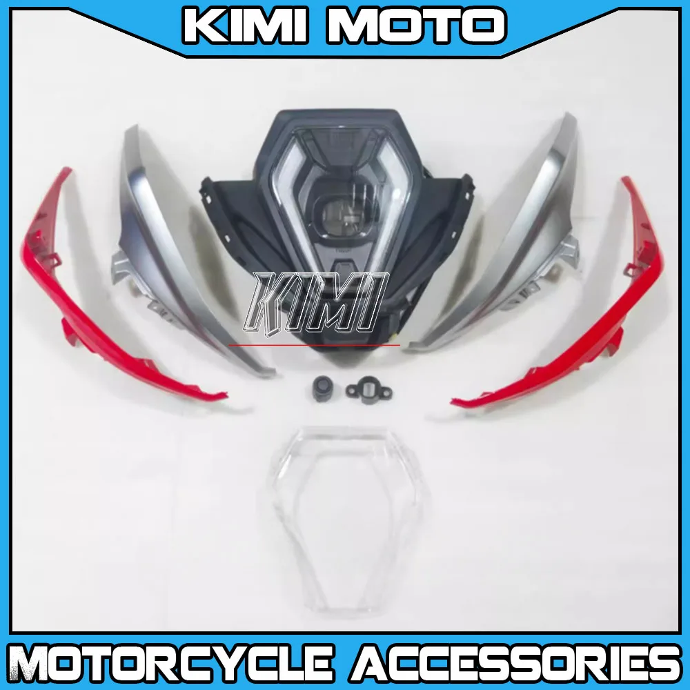 

Motorcycle Left and Right Deflector Decorative Plate Headlight Guard Cover Original Accessories For QJMOTO SRT600 SRT600SX 2024