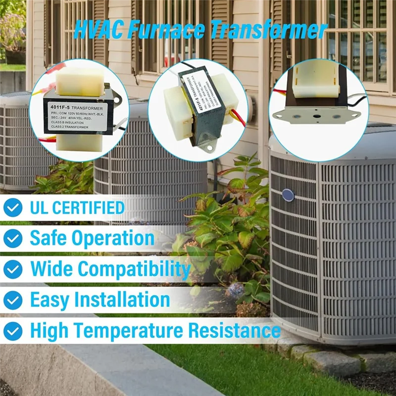 

Трансформатор Classy-HVAC 40 ВА 120/24 В, замена для печи 46-24124-06, электрический трансформатор Basler BE161640GDD 29M7101