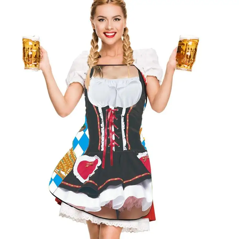 

German Oktoberfest Kitchen Apron Beer Festival Apron For Oktoberfest Party Soft Oktoberfest Party Decorations For Grilling