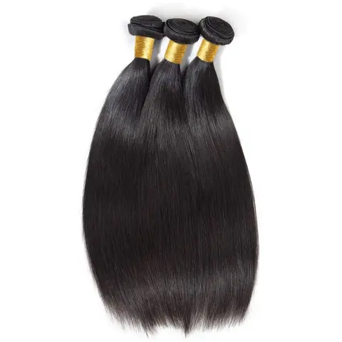 Raw Virgin Unprocessed Straight Bundles Human Hair 3/6 Pcs 100% Human Hair Brazilian Straight Human Hair Bundles Extensions