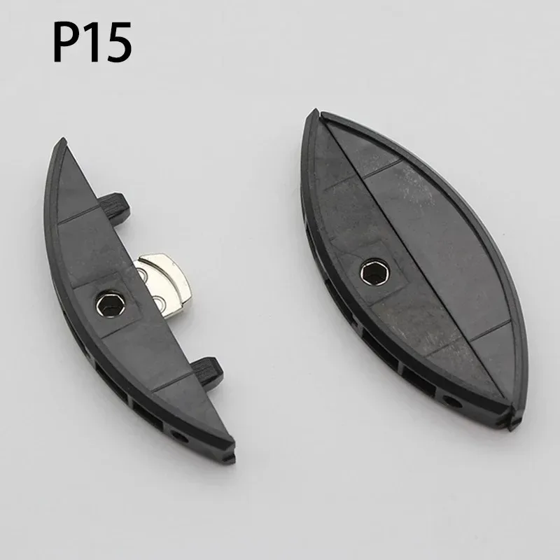 50Pairs النجارة لامينو موصل غير مرئي قابلة لإعادة الاستخدام الملحقات P15 P14 الخشب الرقائقي 2 في 1 السحابة لآلة الشق لامينو