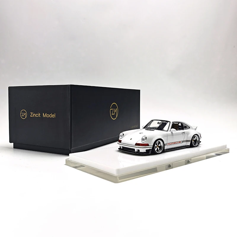 ZM Zincit 1: 43 Scale 911 Singer Coupe DLS Alloy Car Model Static Decoration Collectibles Gift Toys
