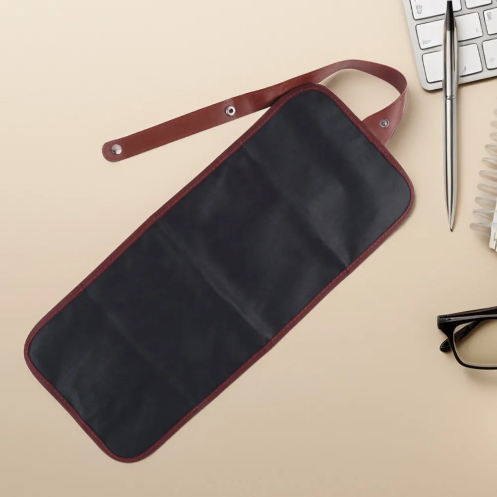 Canvas Roll Up Pencil Case Brush Bag Paint Halloween Christmas New Year Canvas Art Pencil Case Canvas Roll Pencil Case Colored