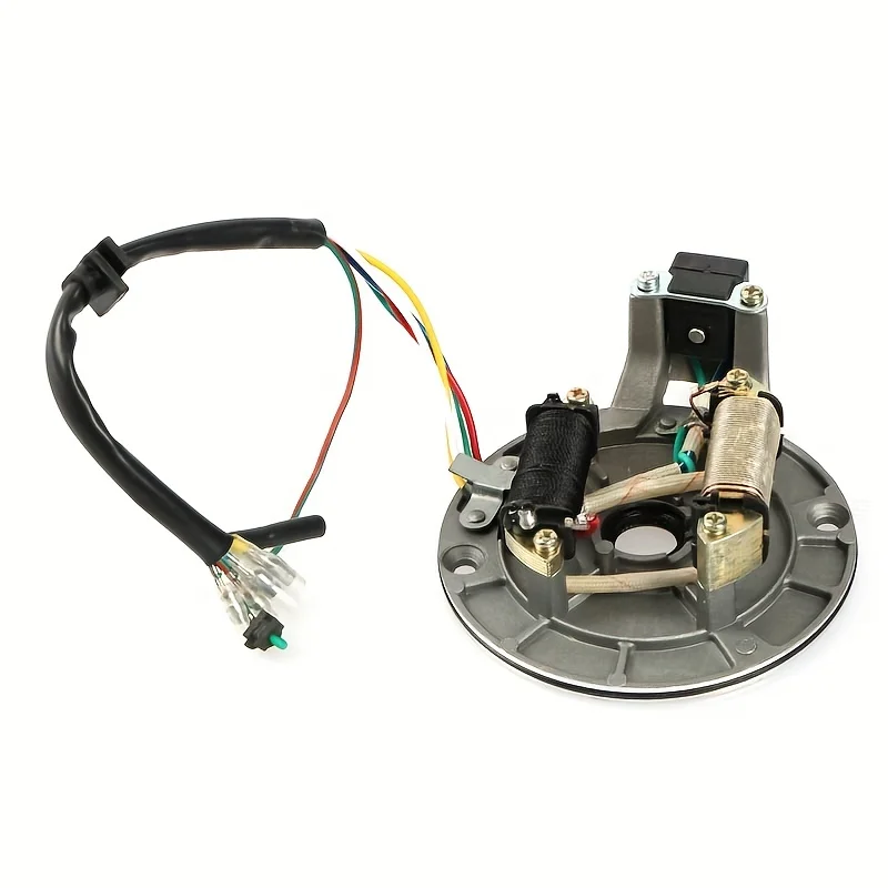 دراجة نارية الجزء الثابت لفائف JH70 الجزء الثابت لوحة لاقط مغناطيسي ملف الإشعال الدوار صالح للدراجة الطرق غير الممهدة 70cc 90cc 110cc 125cc #6