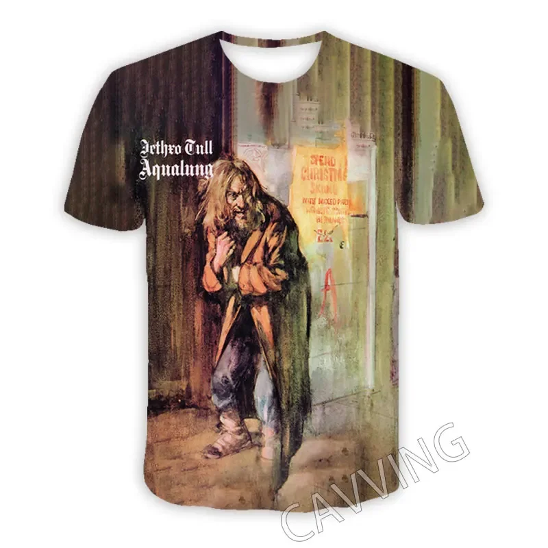 

New Fashion Women/Men's 3D Print Jethro Tull Casual T-shirts Hip Hop Tshirts Harajuku Styles Tops Clothing h01