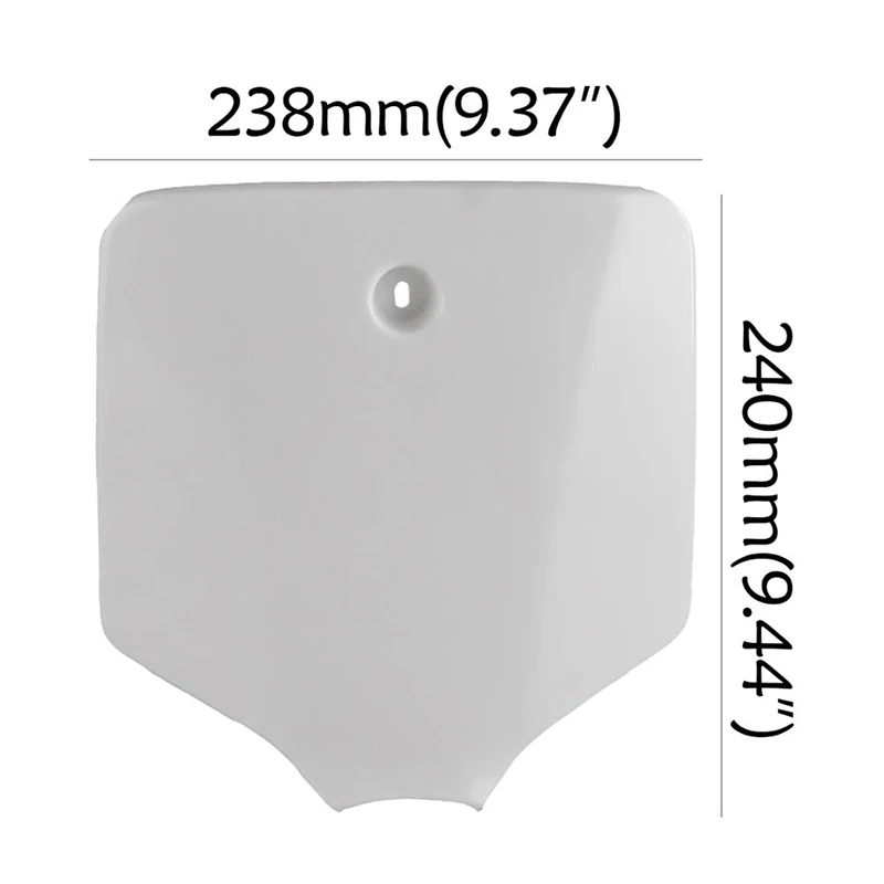 Motorcycle Number Plate Front Plastic Fender Cover For Kawasaki KLX110 KX65 110cc 125cc 150cc 250cc Dirt Pit Bike